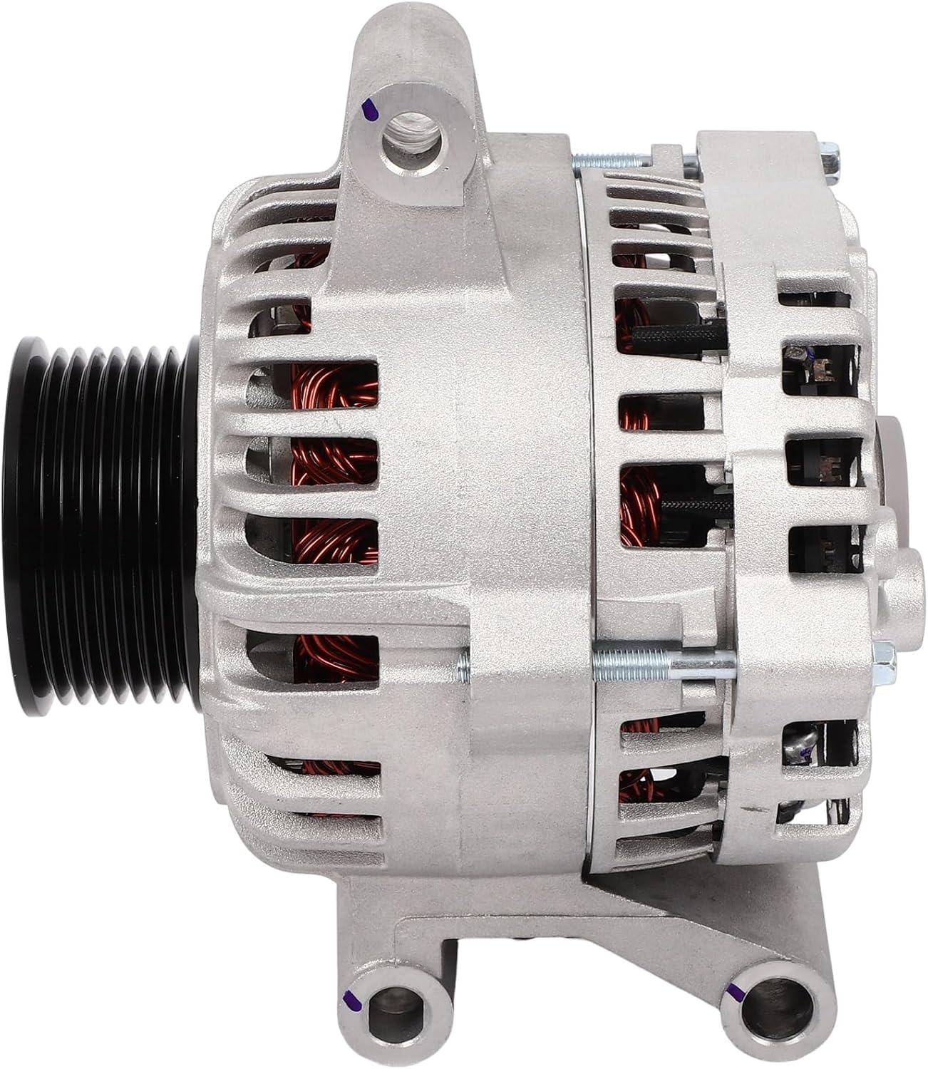 cciyu Alternator 3C3T-10300-AA Replacement 2004-2005 for Ford for E-350 Club Wagon Chateau 6.0L,2004-2005 for Ford for E-350 Club Wagon XL/XLT 6.0L Replace for 66424, 66445