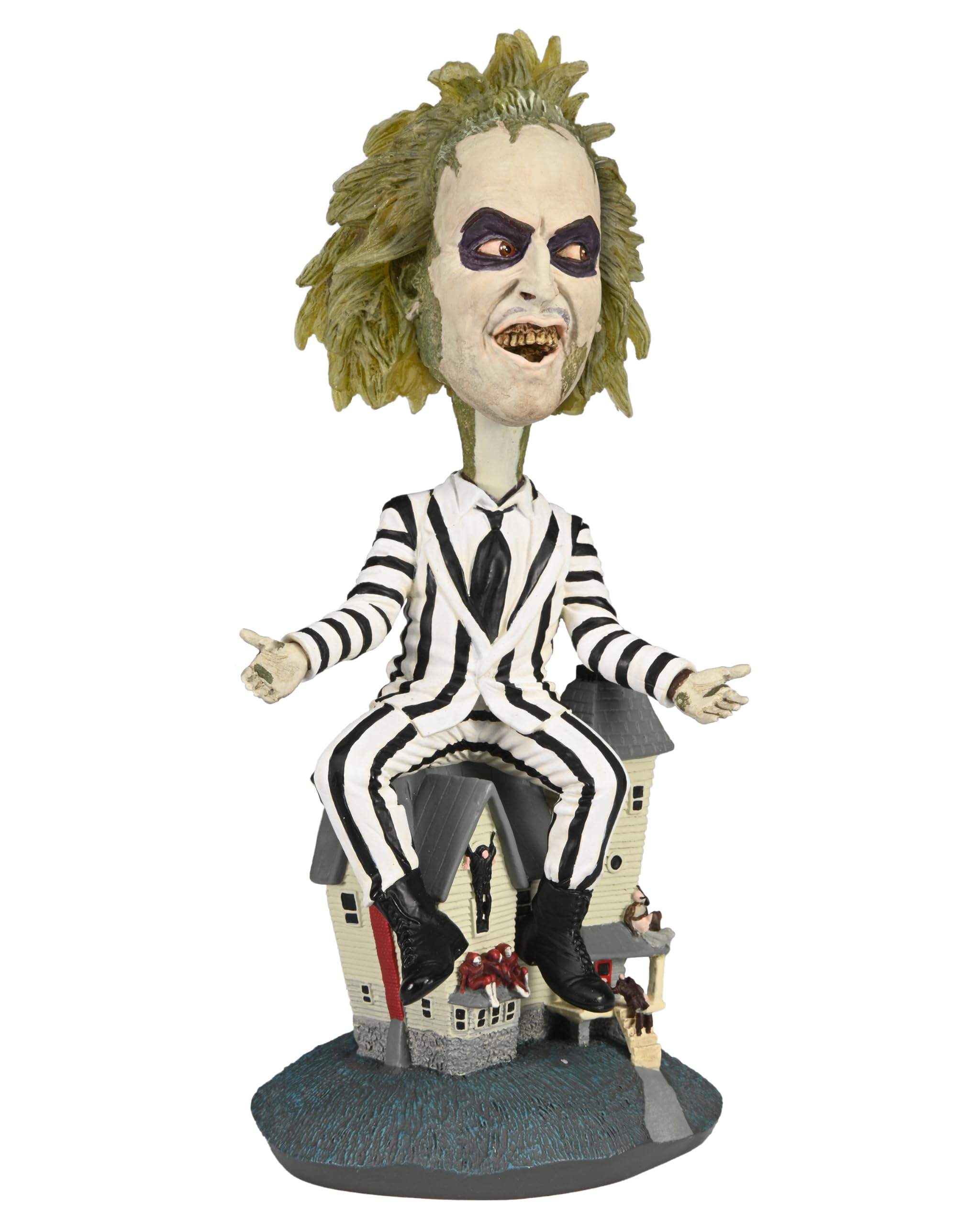 Beetlejuice 20cm cold Resin Head Knocker Bobble Head