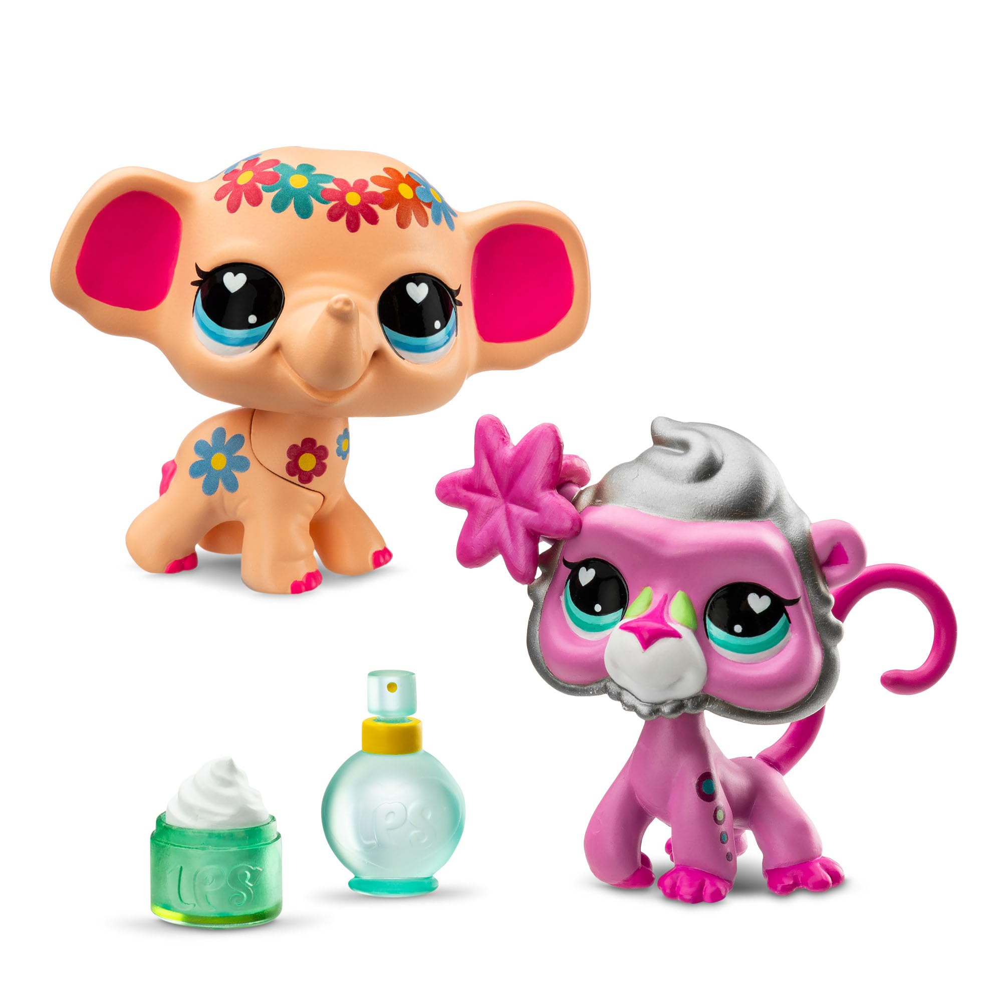 Littlest Pet Shop Lot de 2 paires d'animaux de compagnie série 4
