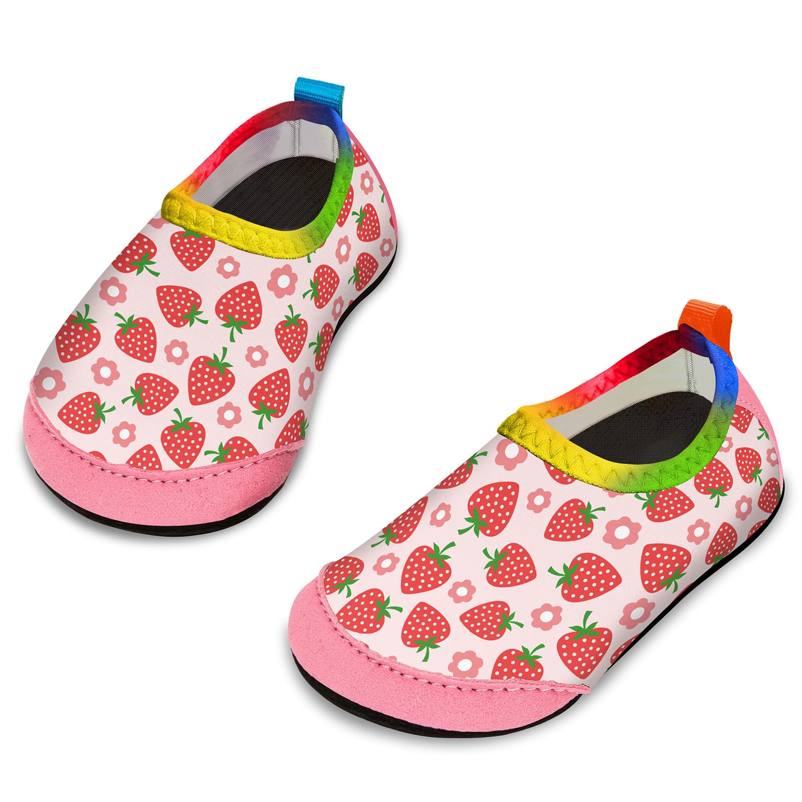 Baby Boys Girls Water Shoes Toddler Beach Shoes Barefoot Aqua Socks Non-Slip for Pool Beach — view 34