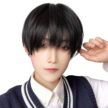 HARMATE cha cha ソフトブラックショートウィッグ HARMATE cha cha ソフトブラックショートウィッグ HARMATE cha