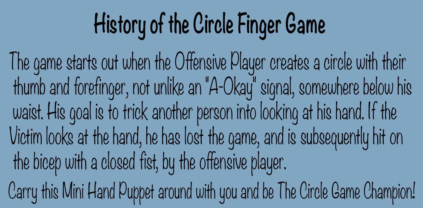 Daily Portable Tiny Hands (The Circle Game Meme) - 5 Pack + 5X Holding Sticks TIK Tok