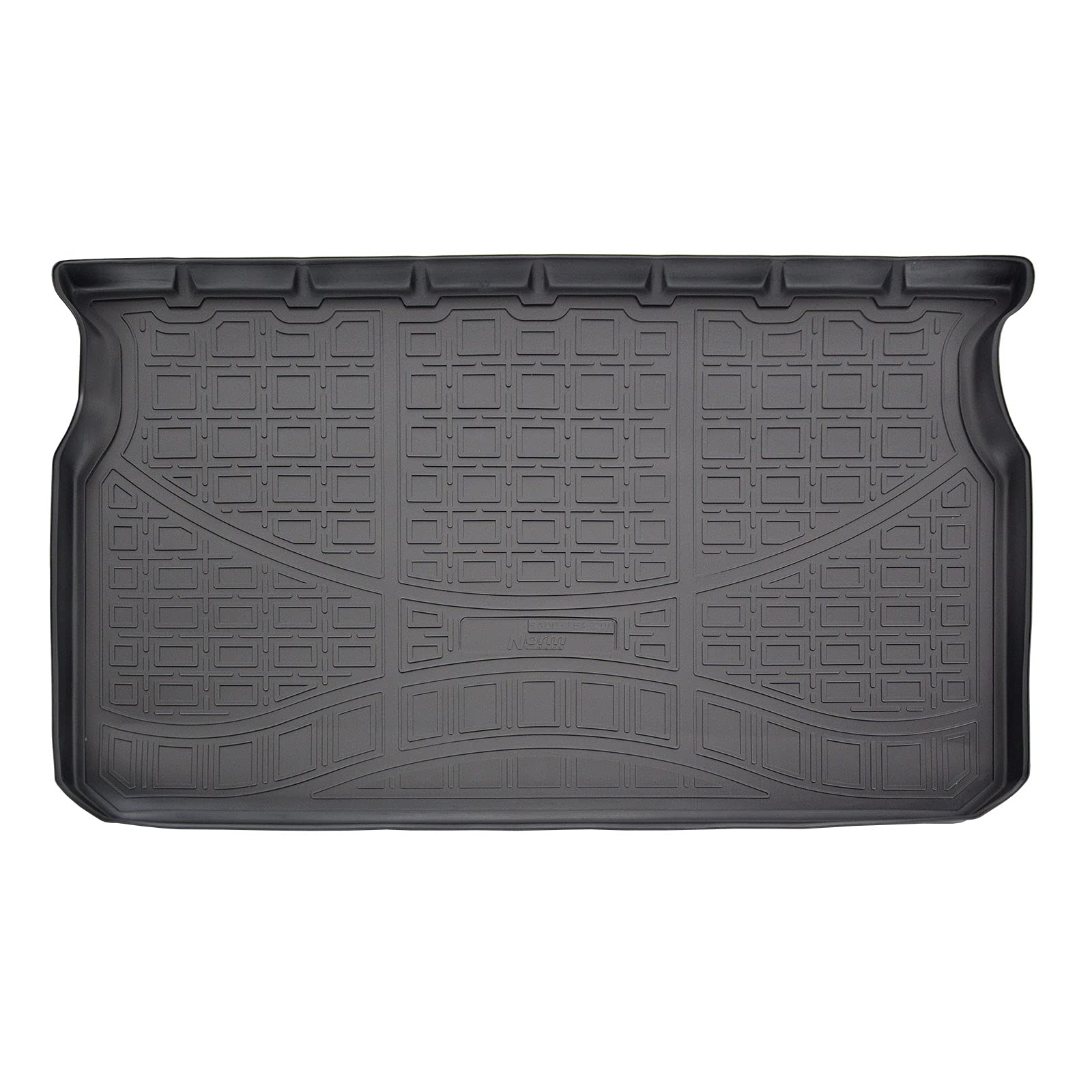 Norm Liners Vasca Bagagliaio su Misura per Peugeot 208 2012-2019, Proteggi Baule con Bordo Alto 4 cm, Antiscivolo, Inodore, TPE Gomma
