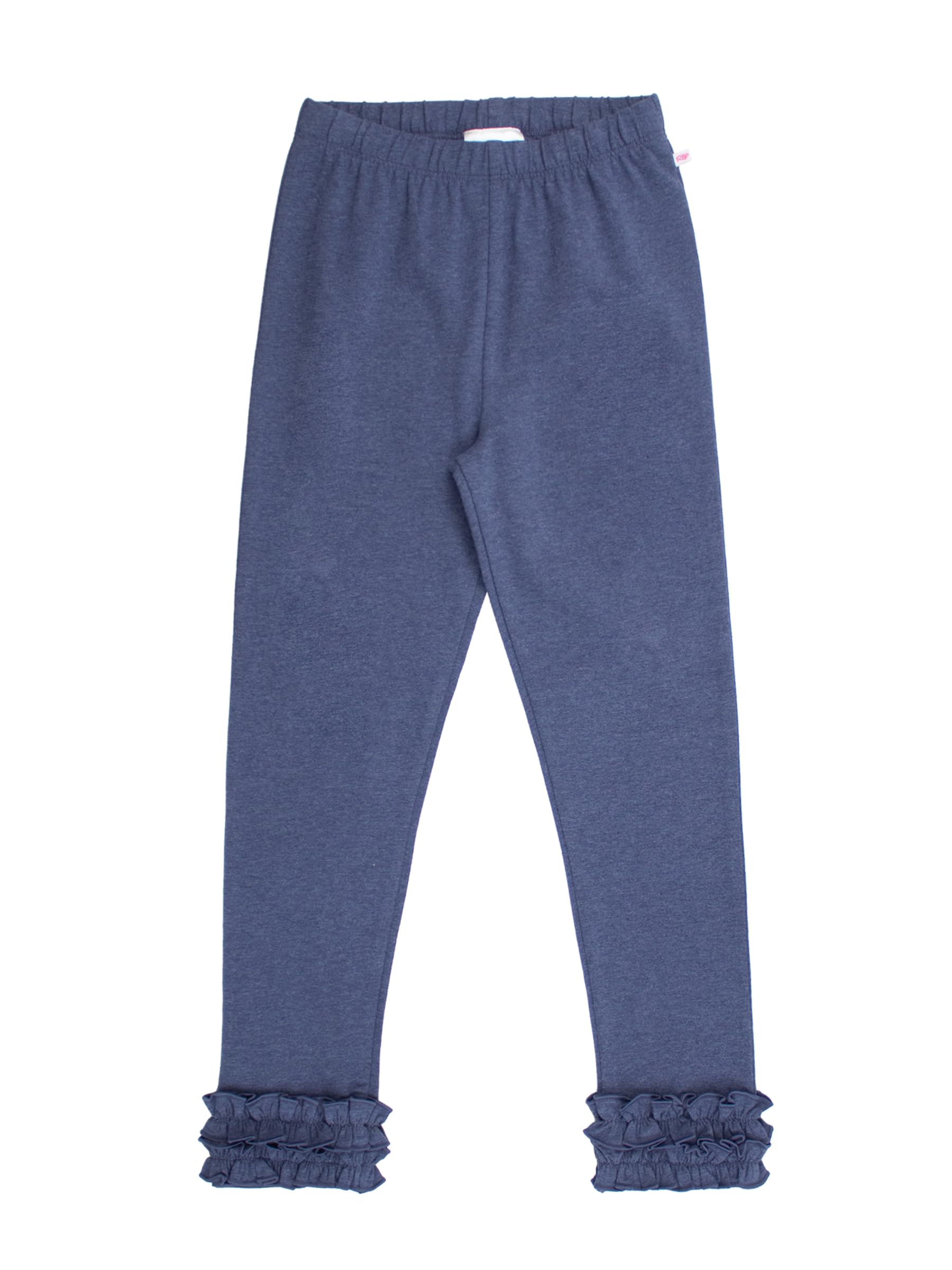 RuffleButts Toddler Girl Merry &amp; Bright Ruffle Leggings - Ankle Leggings