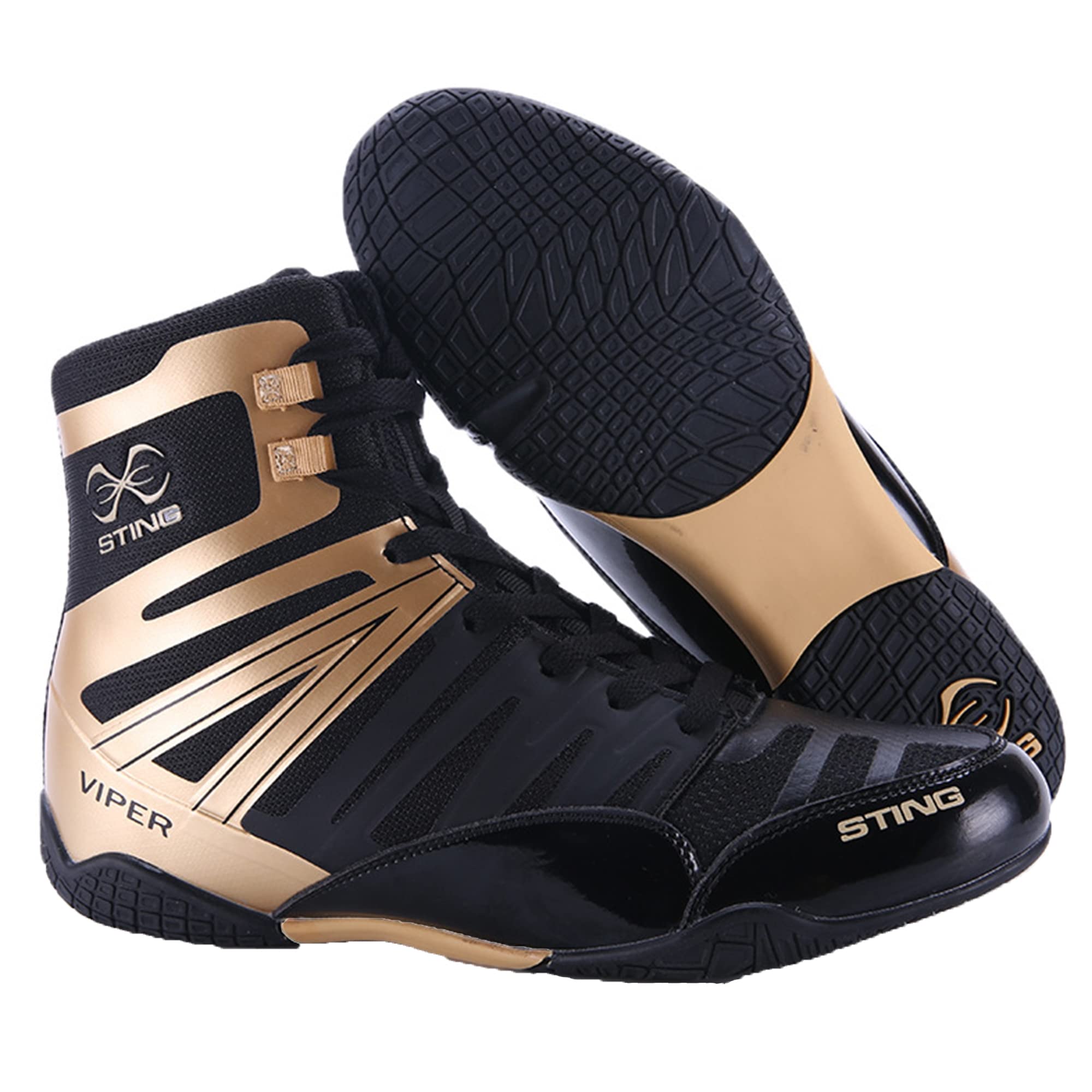 Męskie Buty bokserskie Damskie Buty zapaśnicze Trening fitness Buty bokserskie Oddychające lekkie,B,42 EU
