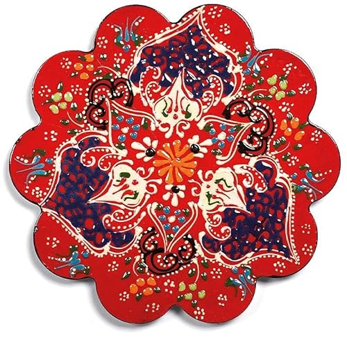 SOTTOPENTOLA IN CERAMICA ISTANBUL ROSSO