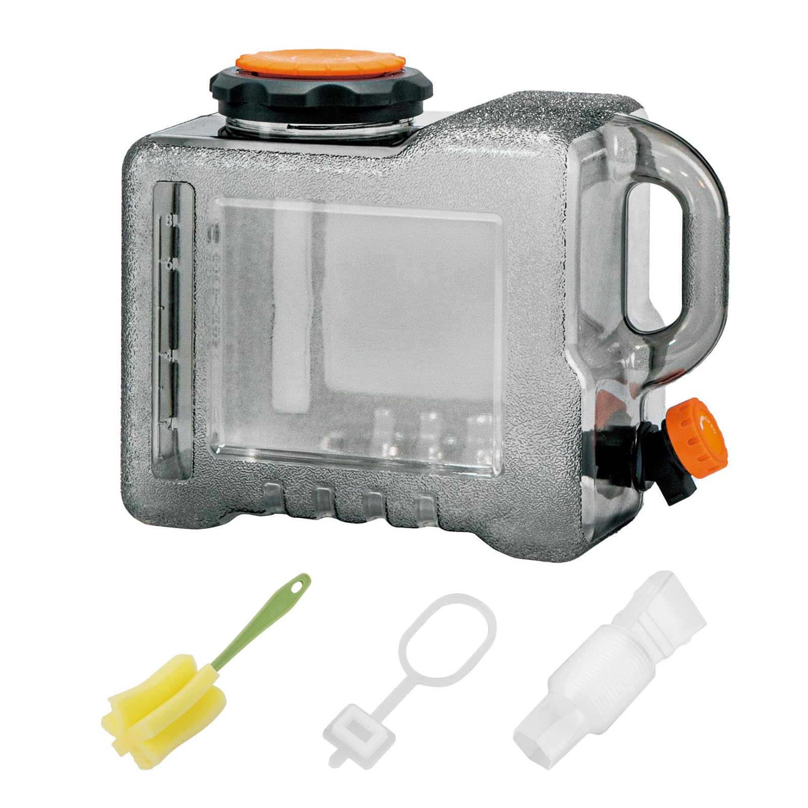 8L Camping Water Jug with Spigot No Leakage Water Container Convenient Handle Water Dispenser for Camping Vehicle Car Outdoor Hiking Picnic
