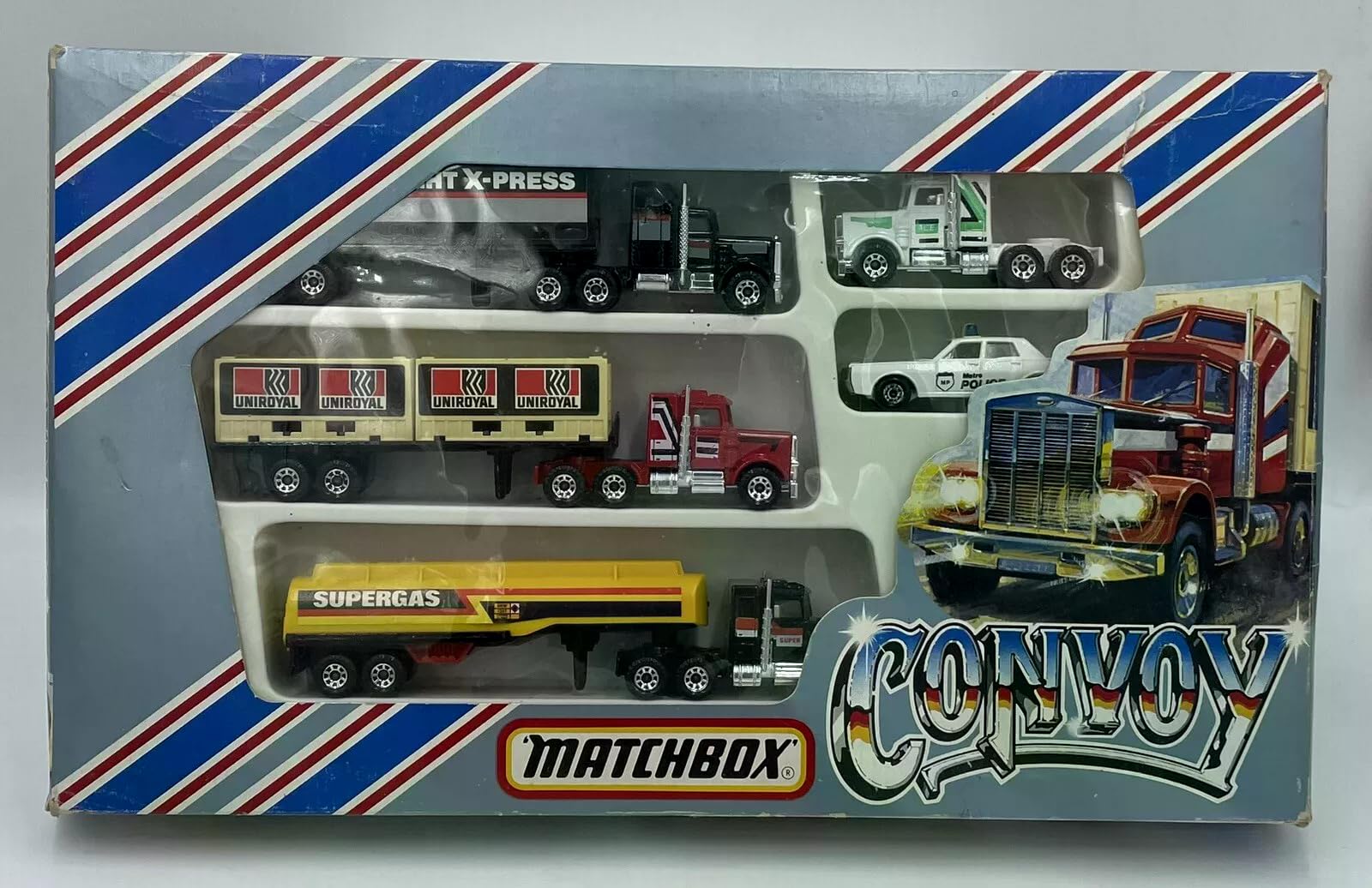 Amazon.co.jp: MATCHBOX CONVOY G-4 G4 SET KENWORTH MIDNIGHT X
