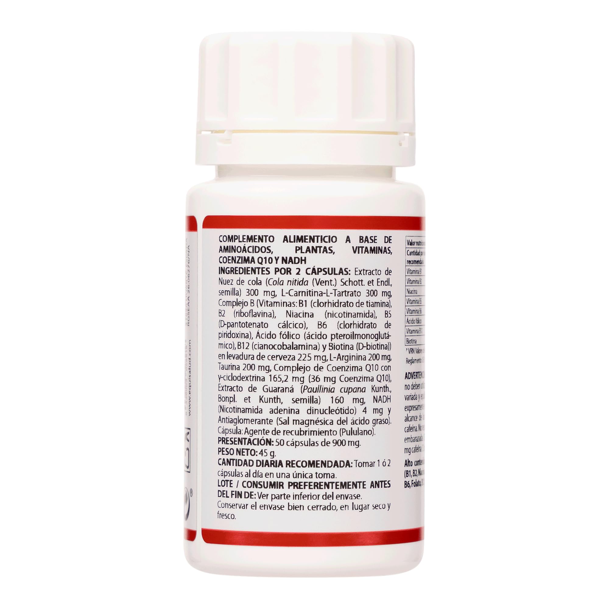 Holomega Instant-Energy de Equisalud, 50 cápsulas