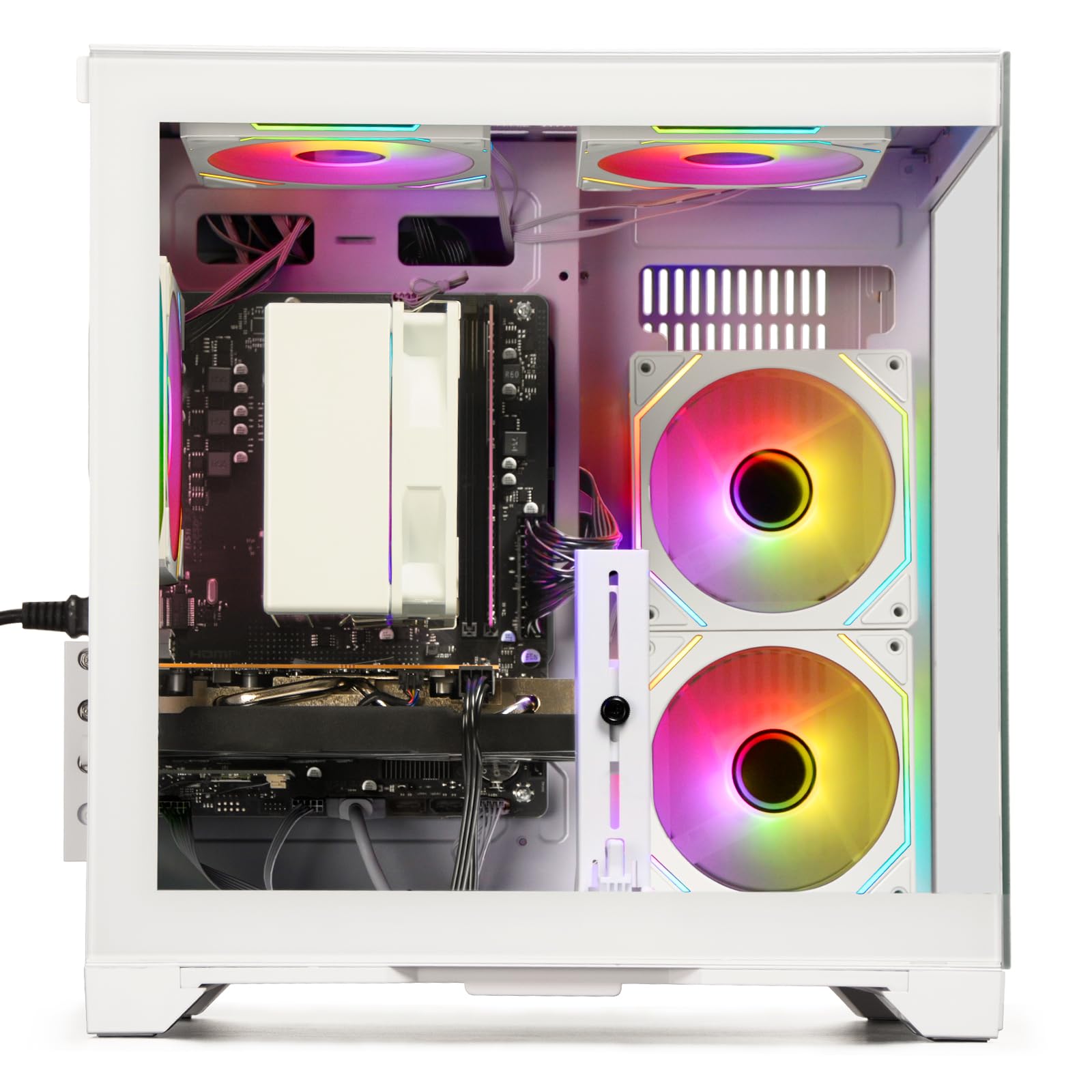 LXZ Gaming PC Desktop - Ryzen 5 5500 | GeForce RTX 3050 6GB | 16GB