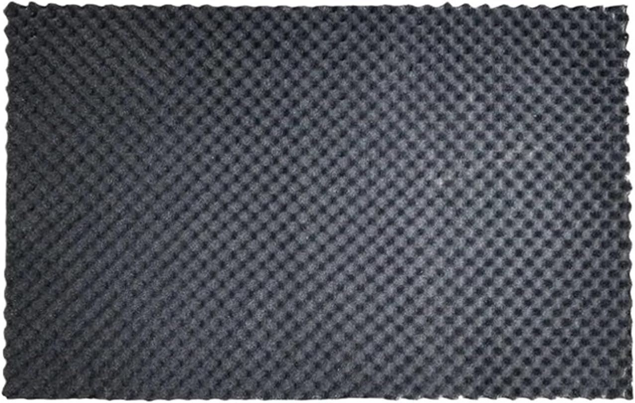 Car Sound Absorption Wave Cotton Automobile Self-Adhesive Sound Insulation Cotton Whole Vehicle Lining Leaf Plate Door Denoise(80cmX50cmX2cm 1pcs)