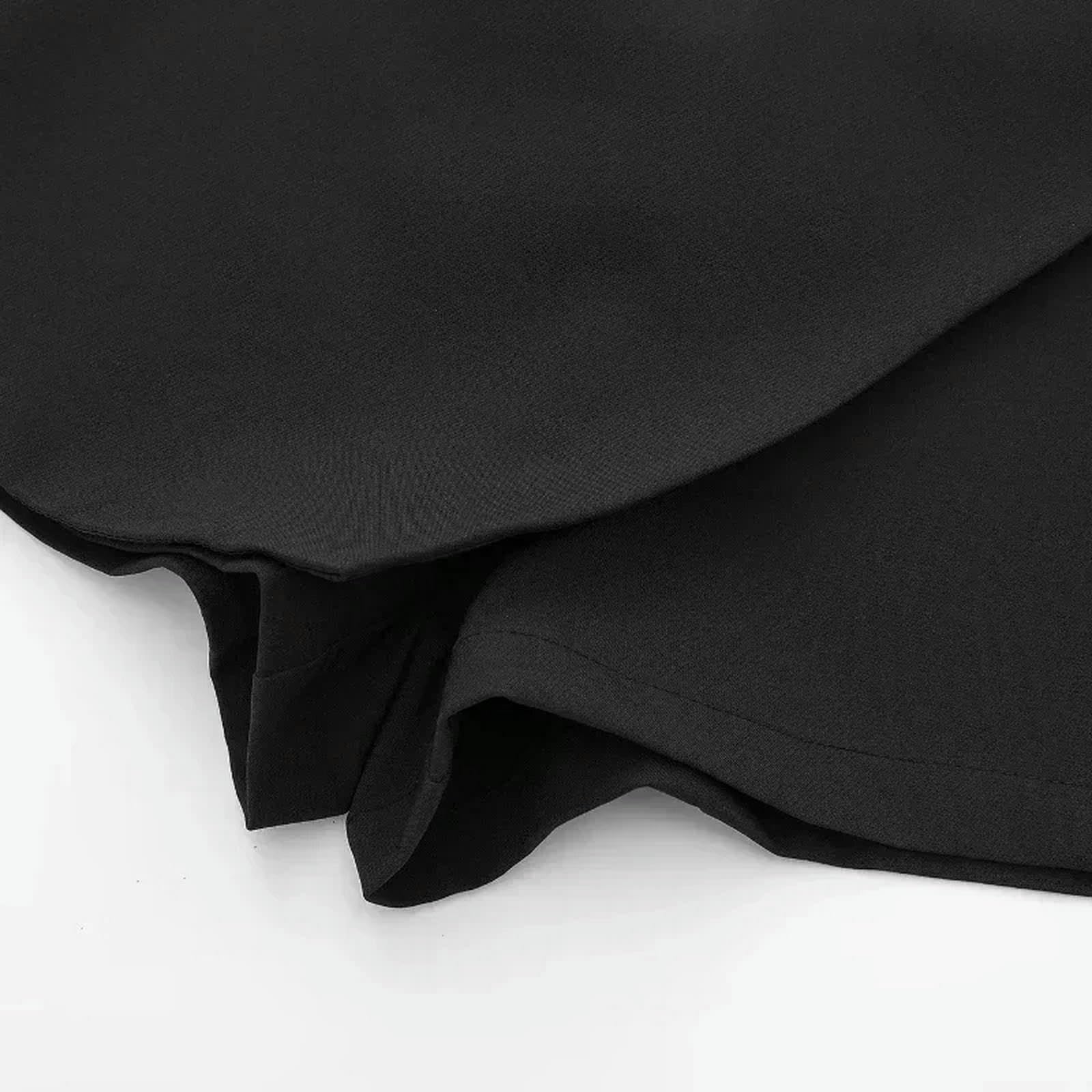 Jupes Femme Fashion Women's High Taies Shorts Jupes Solides Asymétriques Side Sifficate