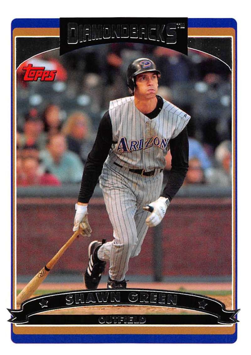 Amazon.com: 2006 Topps Series 2 Baseball #415 Shawn Green Arizona