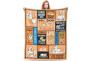 Corgi Blanket: Snuggle with Your Furry Friend!
