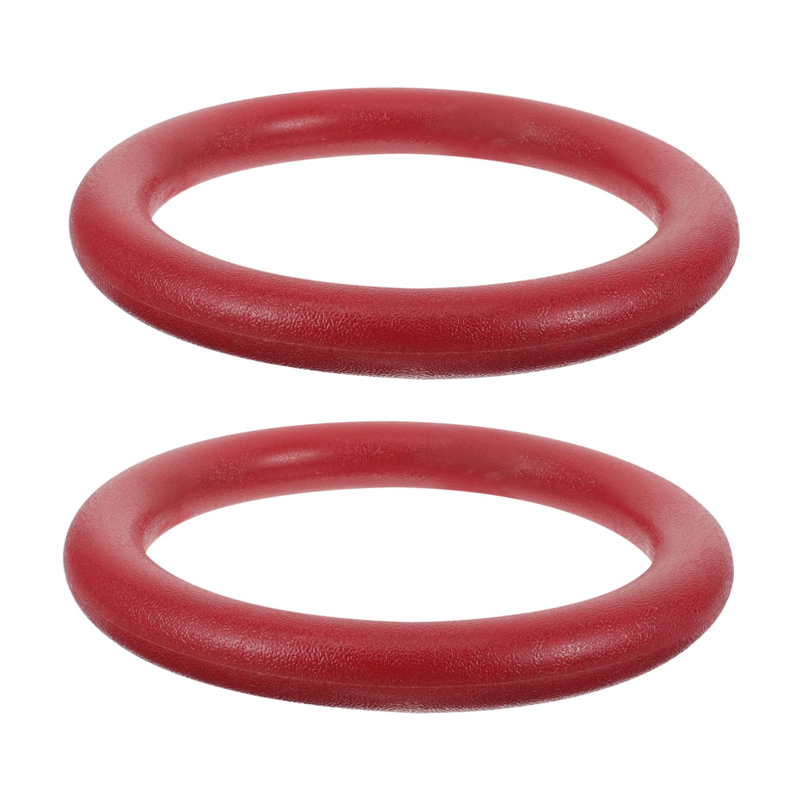 Happyyami 2Pcs Gymnastics Rings for Indoor and Outdoor Workout Slip Exercise Equipment High Weight Capacity Pull Up Rings Professional Grade Fitness Rings
