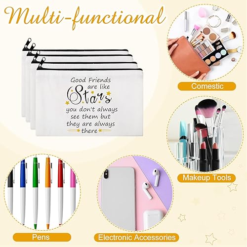Miniatura 6 de 20 piezas de regalos de amistad para mujeres, amigas, bolsa de maquillaje, bolsas de cosméticos, regalos de cumpleaños, Navidad, para mujeres,