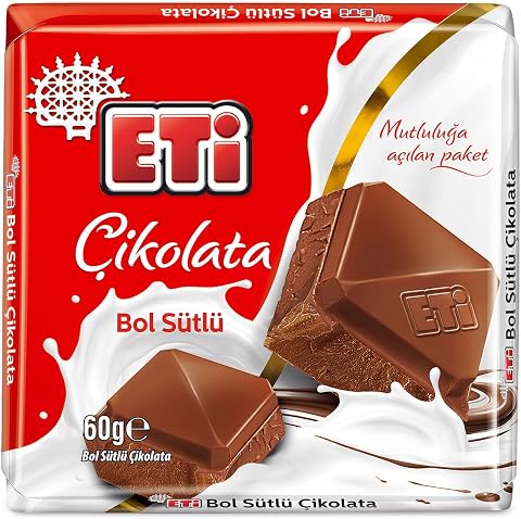 Eti Çikolata Bol Sütlü 60 g