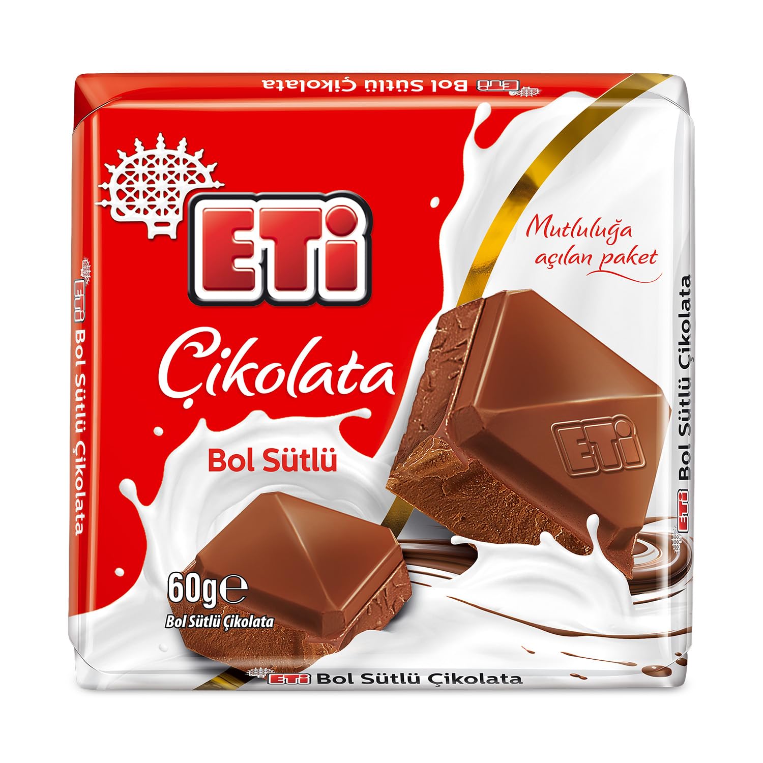 Eti Çikolata Bol Sütlü 60 g