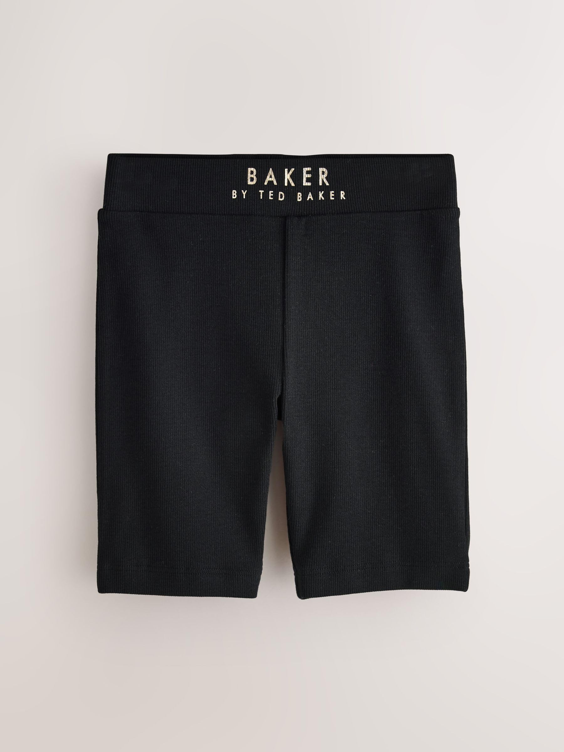 Mädchen gerippte Radlershorts im 3er-Pack