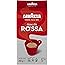Lavazza Qualita Rossa, Arabica and Robusta Medium Roast Ground Coffee, 250 g, (Pack of 12)