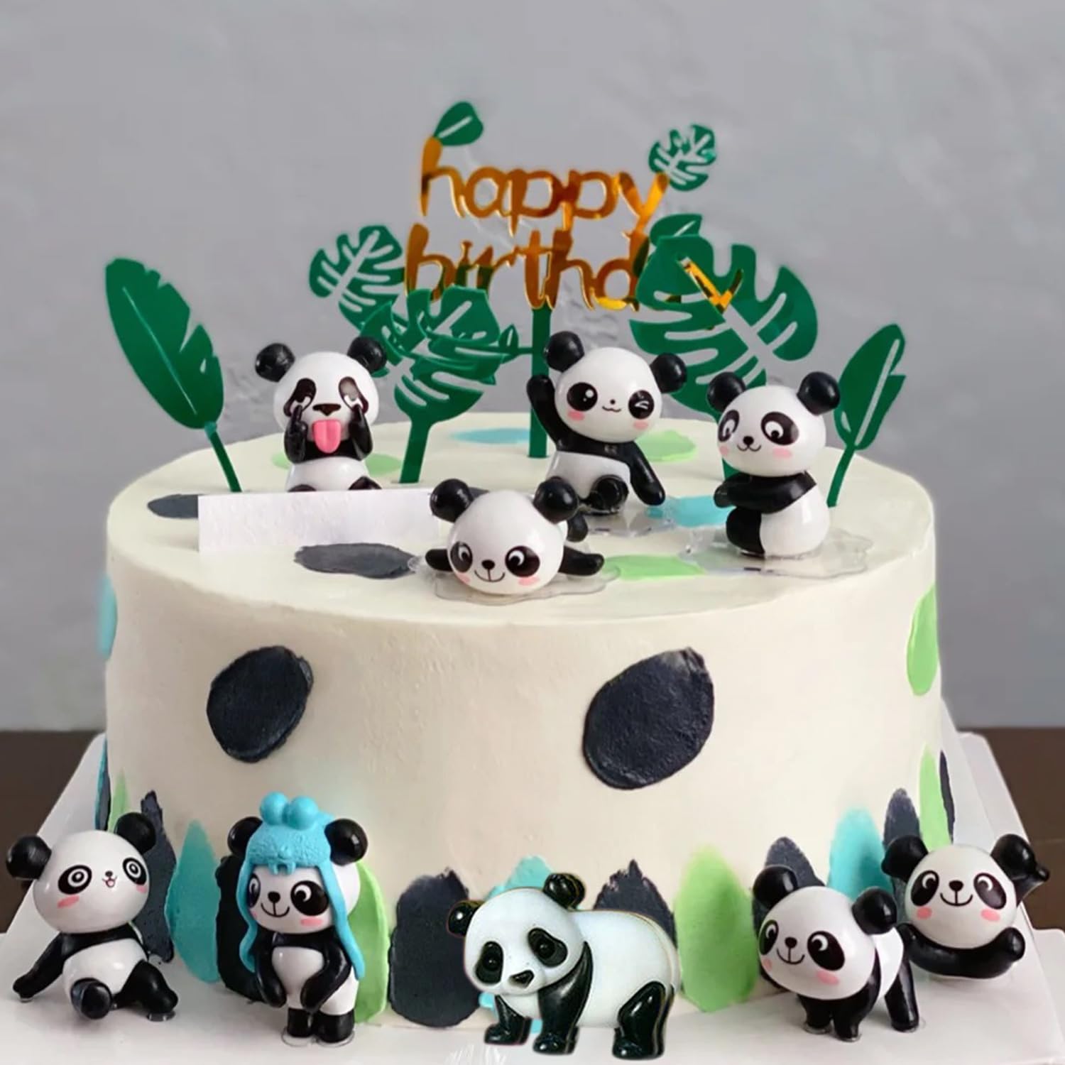 YIHUOMOLDS Panda Bear Silicone Mold Panda Fondant Molds for Cake Decorating Cupcake Topper Chocolate Candy Gum Paste Polymer Clay - Image 4