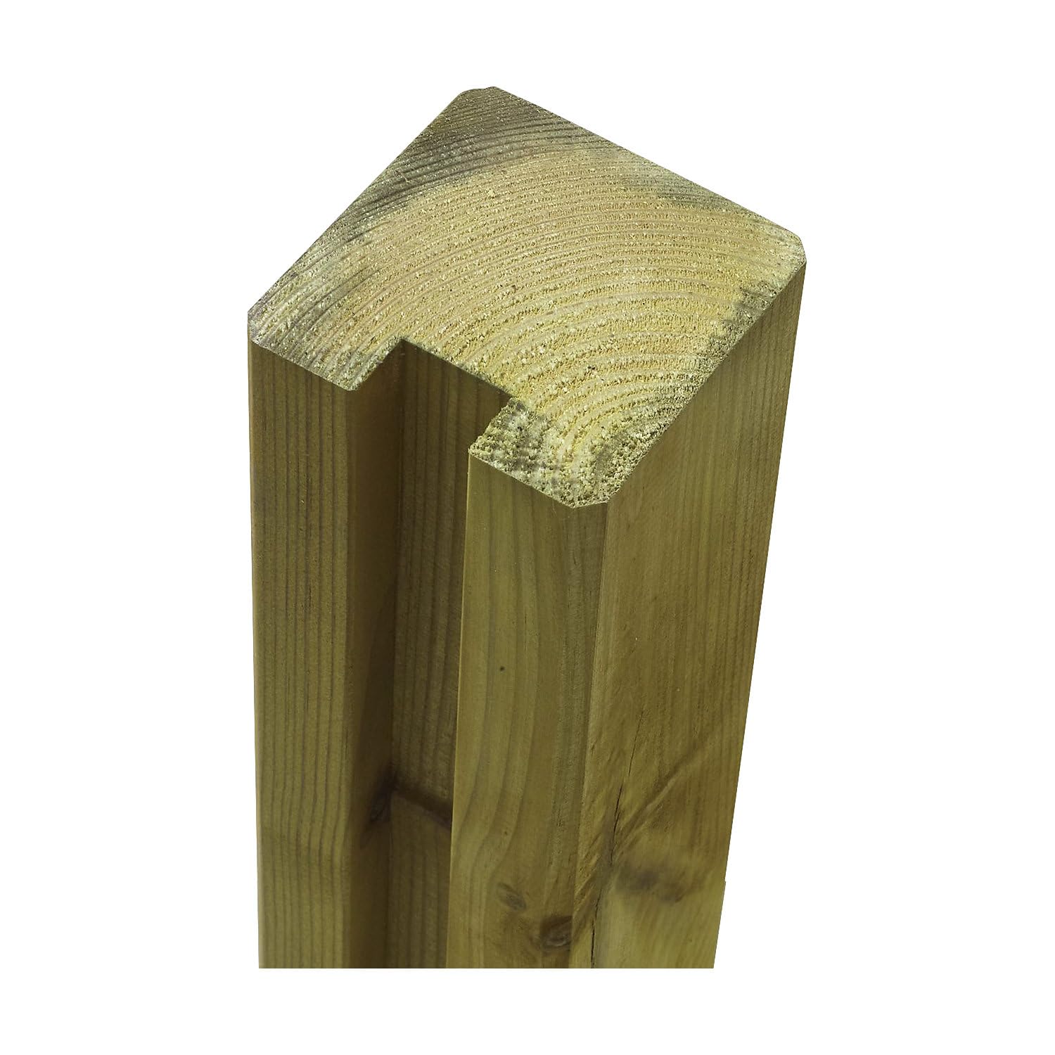 Kaiser + Kraft Mülltonnenverkleidung Klink Profil | Holz, LxBxH 1940 x 970 x 1080 mm, natur