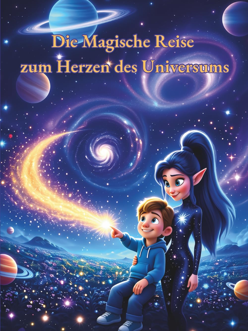 Die magische Reise zum Herzen des Universums: Ein Mitmach-Abenteuer über Mut, Vertrauen, Selbstliebe und innere Stärke für Kinder (Abenteuer mit Felix & Lana)