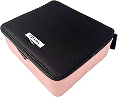 Amazon.co.jp: プラダ ブラック ピンク トレイン ケース ビューティー
