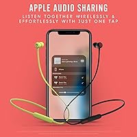 Vista 8 de Beats Auriculares inalámbricos Flex - Chip de auriculares Apple W1, auriculares magnéticos, Bluetooth clase 1, 12 horas de tiempo de escucha