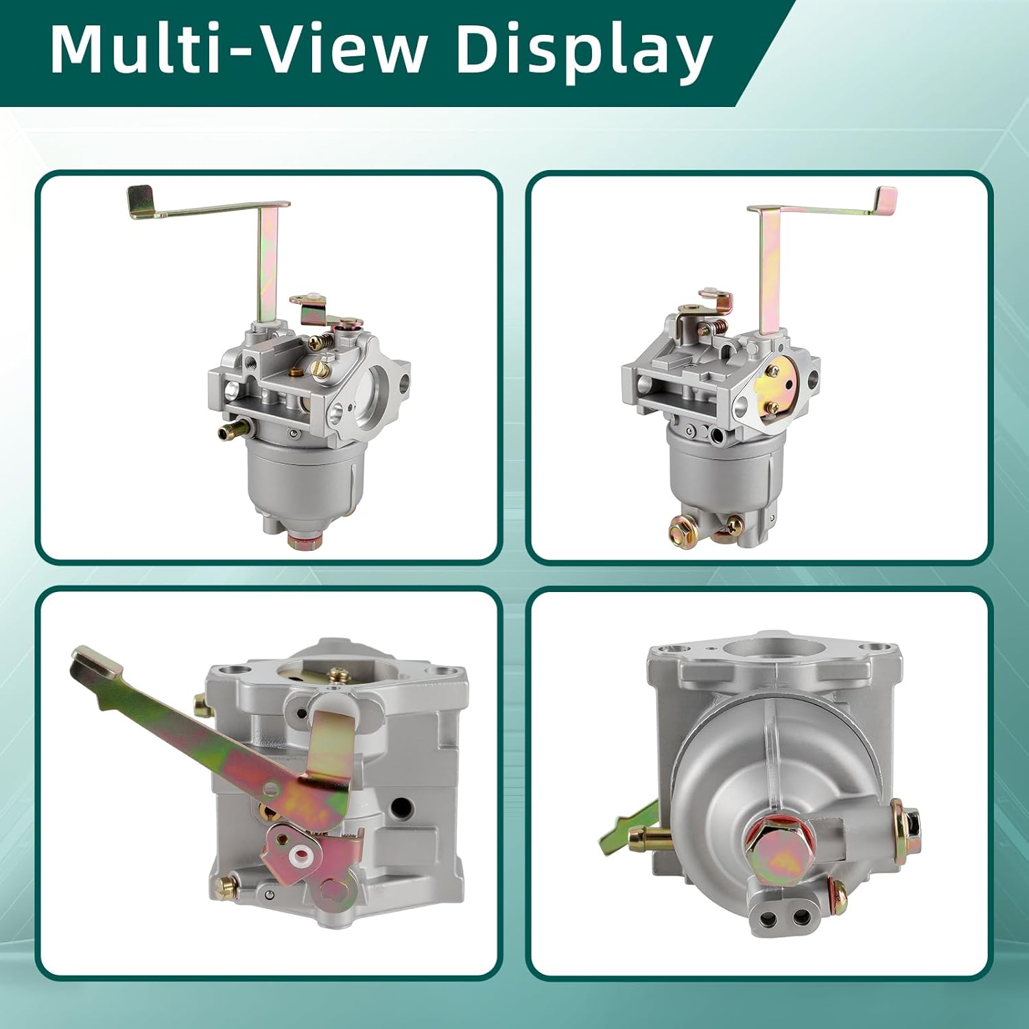 AUTOKAY EZ-MZ360-00CM Carburetor for Yamaha MZ360 MZ 360 EF6600 Engine with Fuel Filter Mounting Gasket