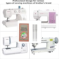 Vista 6 de 50 PCS Sewing Machine Needles for Brother, Sewing Needles Embroidery Machine Needles for Brother Sewing Machine (100/16-50 Pack)