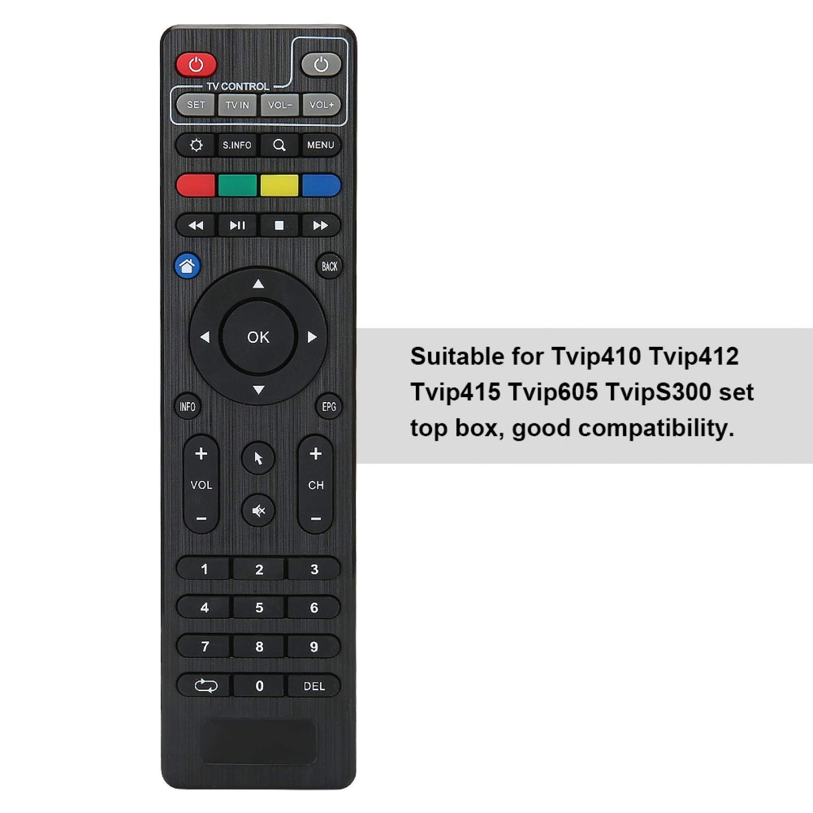 ASHATA Remote for TV Set Top Box Remote Control for TV Television Set Top Box Tvip410 Tvip412 Tvip415 Tvip605 TvipS300 - Image 4