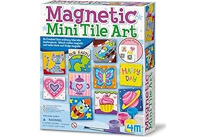 4M Magnetic Mini Tile Art For Kids 8 and Above