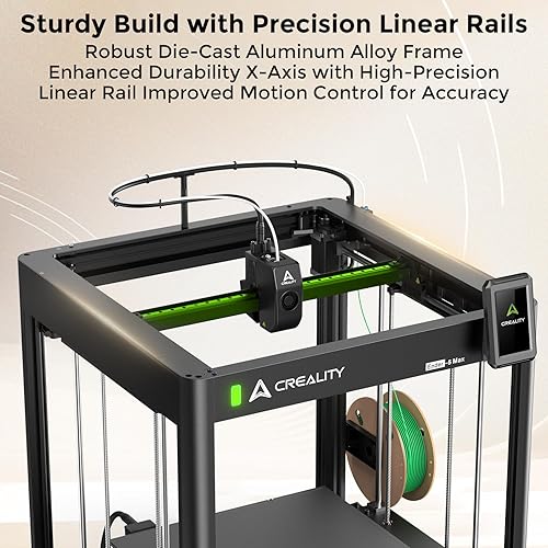 Miniatura 7 de Creality Ender-5 Max impresora 3D, volumen de construcción grande 400x400x400mm, impresión de alta velocidad 700mms, nivelación automática de 36