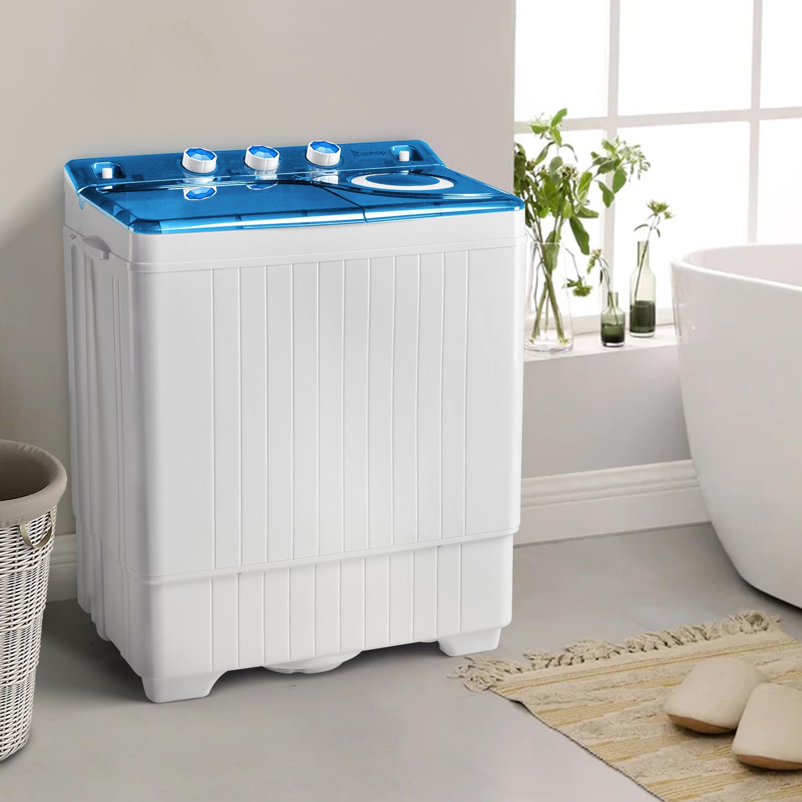 Amazon.com: 26Lbs Portable Washing Machine and Dryer, Twin Tub