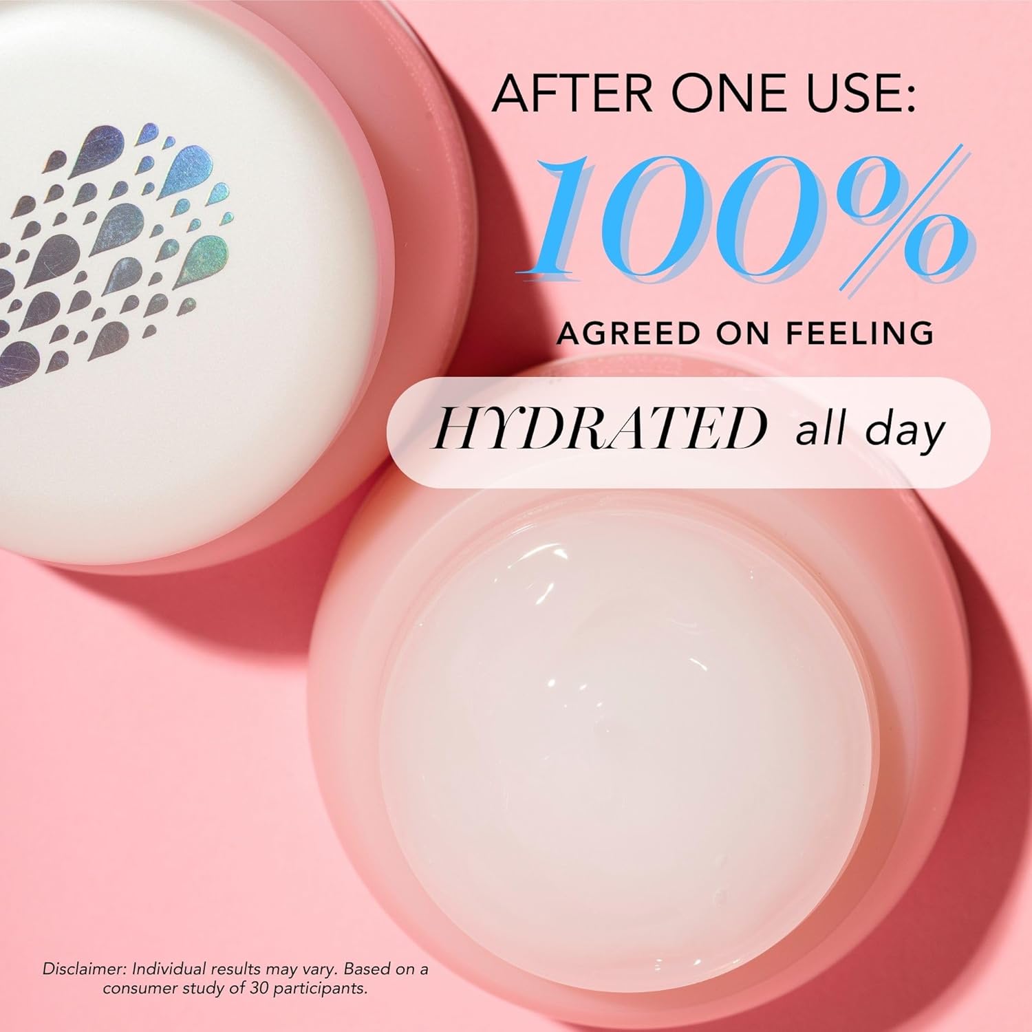 Saturday Skin Waterfall Glacier Water Face Cream – Oil Free Korean Face Moisturizer for Oily Skin, Lightweight Gel Face Moisturizer & Cute Moisturizer, Day & Night Korean Night Cream(1.69 Fl Oz/50ml) - Image 4