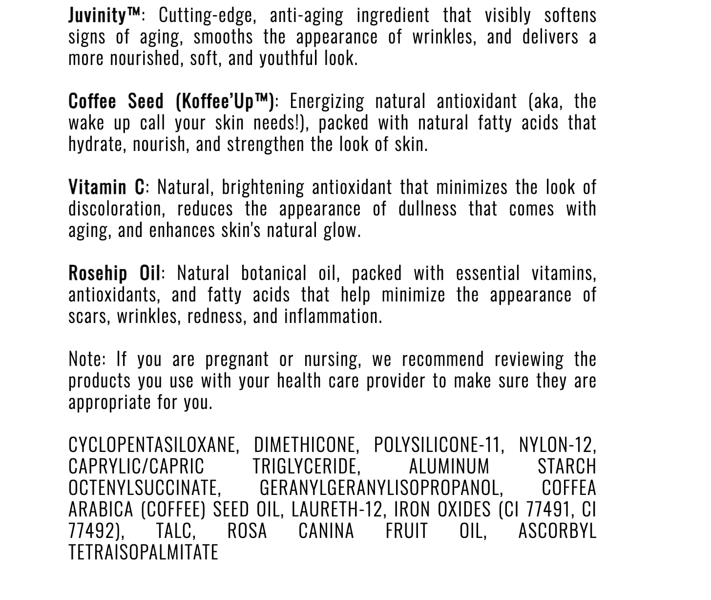 Il Makiage Power Redo Wrinkle Filler instant, age-rewinding effect Coffee Seed + Vitamin C + Rosehip Oil 20 ml - Image 3