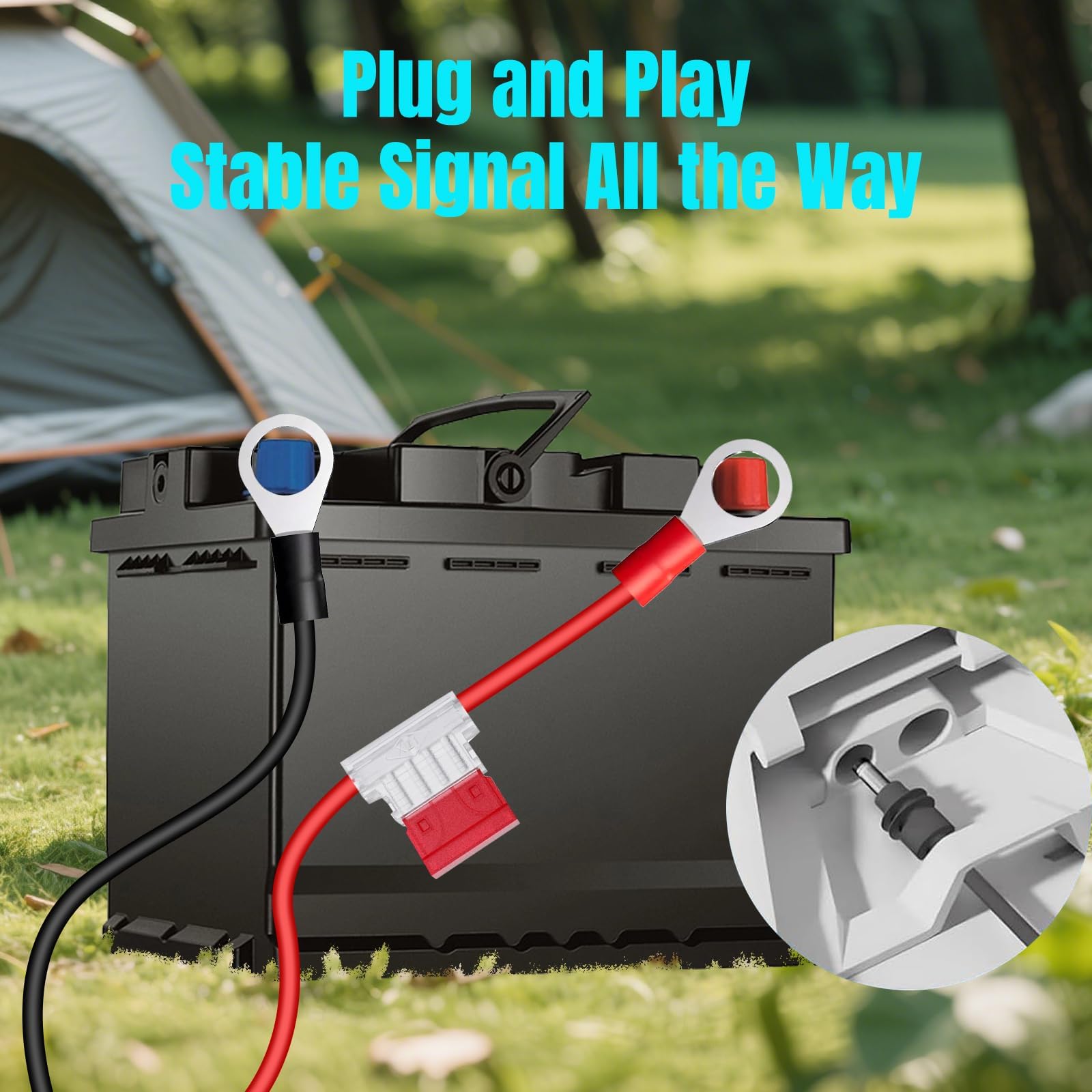 Starlink Mini kabel przedłużający DC 32,8 m, wodoodporny adapter konwertera zasilania, akcesoria zamienne żeńskie na O-ring, kompatybilny z adapterem do rur Starlink Mini i oryginalnym kablem