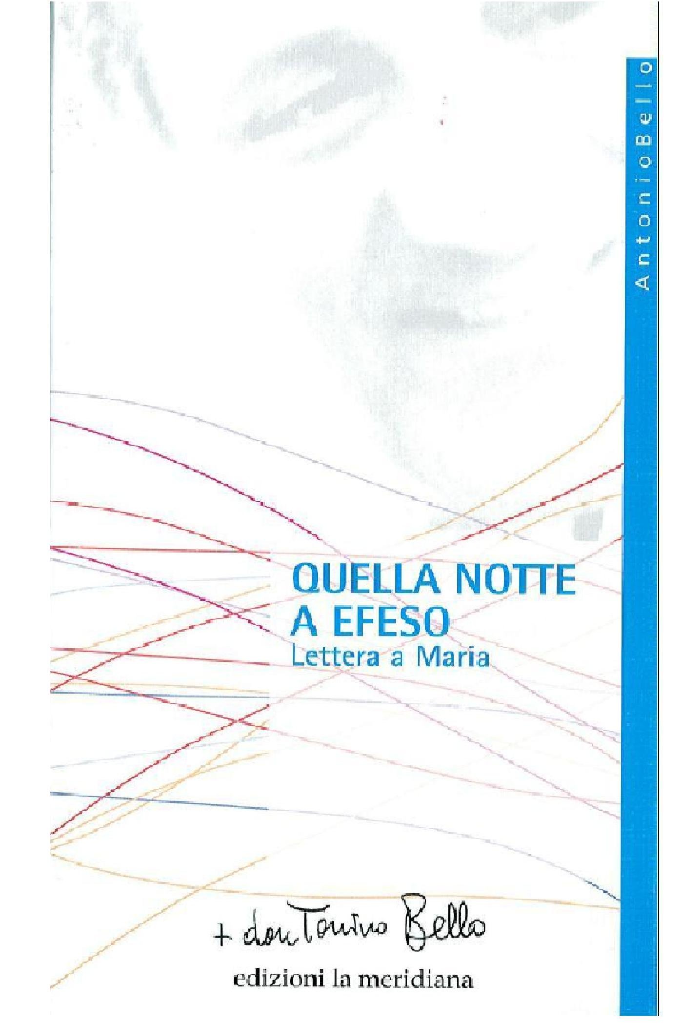 Quella notte a Efeso: Lettere a Maria (Italian Edition)