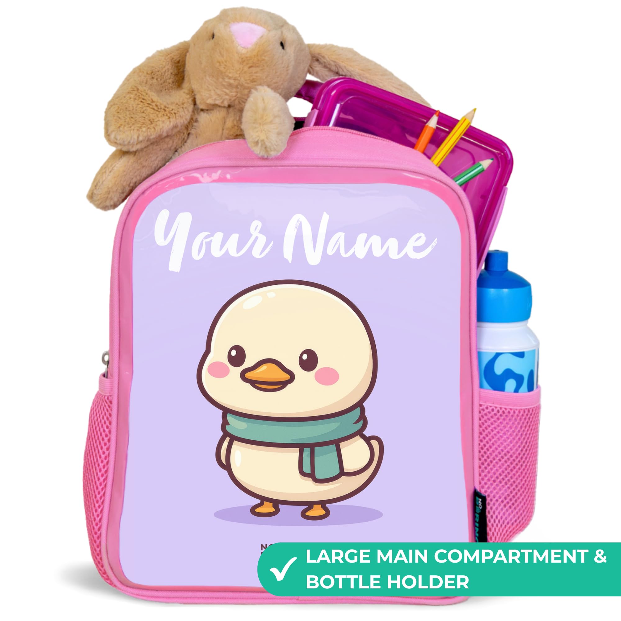 NoBoringSuitcases© Zaino Per Bambini Zaini Scolastici Blu Bambino | 8L - Backpack Da Viaggio School Bag Piccolo Zainetto In Età Prescolare Ragazzi Animali