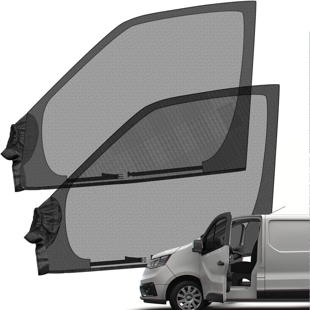 Moustiquaires de vitre avant de qualité supérieure pour Kangoo Van