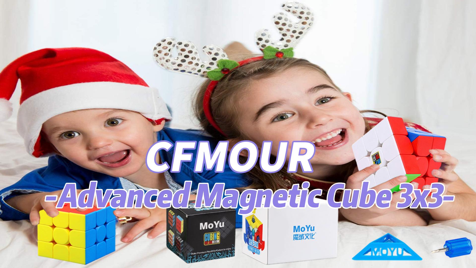 Amazon.com: CFMOUR Magnetic Speed Cube 3x3 - Moyu RS3M Stickerless