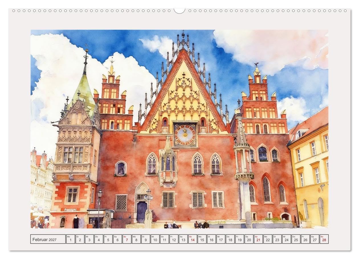 CALVENDO · Die schönsten Städte in Sachsen (Kalender 2027) | DIN A2 Querformat · Premium-Wandkalender · Flair vergangener Jahrhunderte