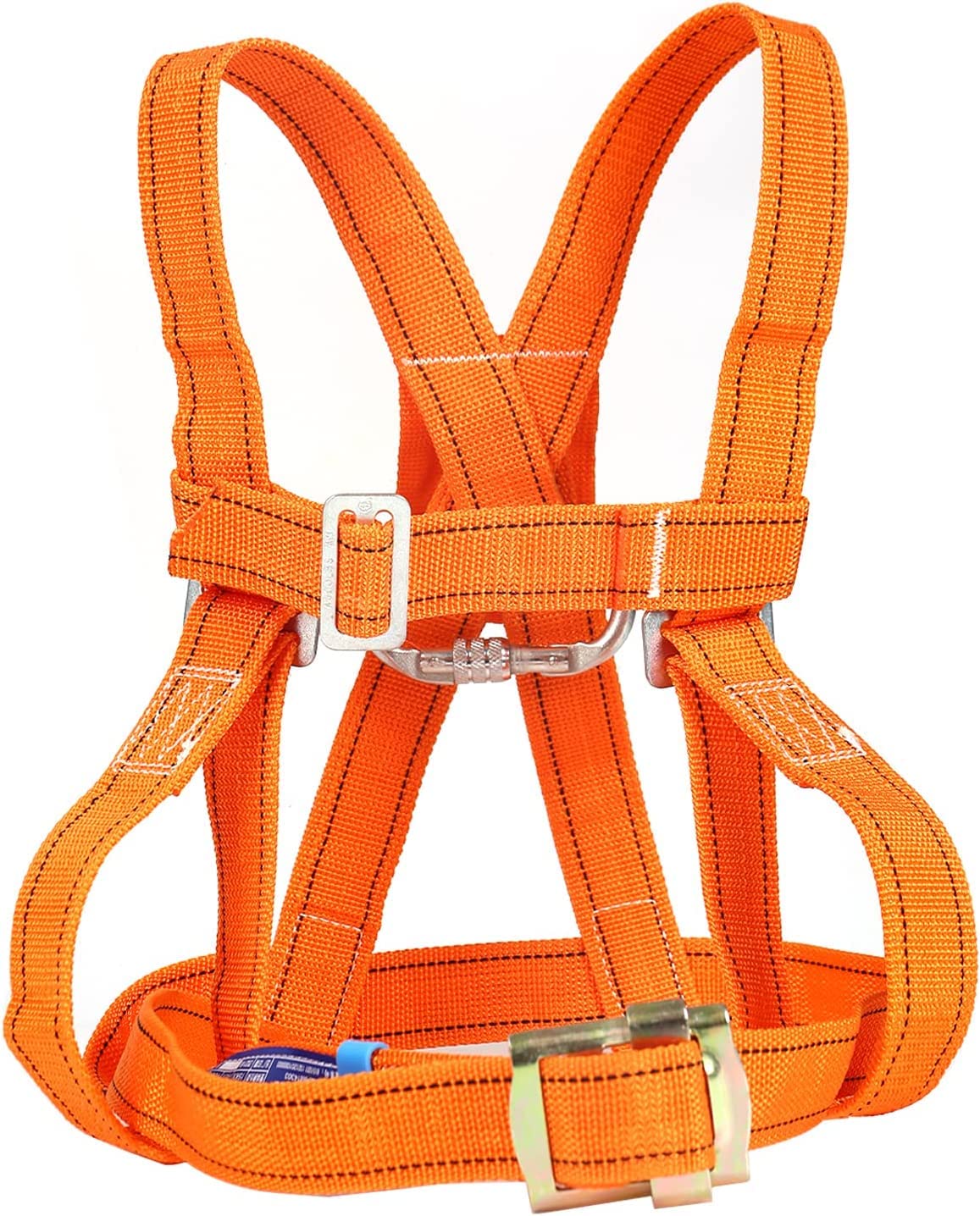 Safety Harness Kits, Btstil Safety Fall Arrest Harness Full Body Height Fall Protection Safety Harness Aerial Work Fall Protection Rescue Harness Adjustable Belt with Hook