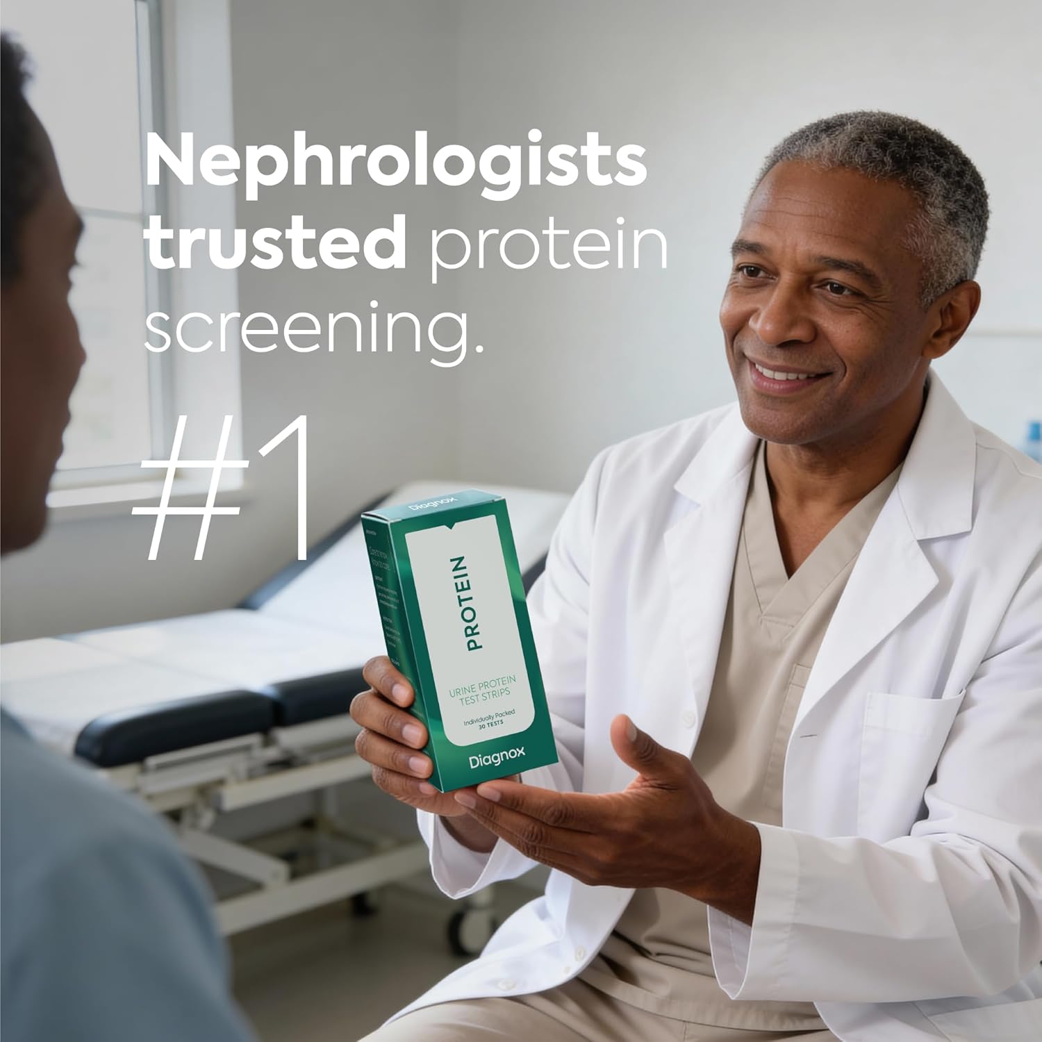 Diagnox Health Urine Protein Test Strips | at-Home Proteinuria Monitoring | Individually Wrapped, Fast 60-Second Results | Easy Urinalysis Test, Pack of 30 - Image 6