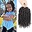 Passion Twist Hair For Kids - 8 Packs 6 Inch Passion Twist Crochet Hair For Black Women, Crochet Pretwisted Curly Hair Passion Twists Synthetic Braiding Hair Extensions(6 Inch 8 Packs, 2)
