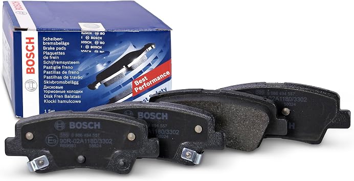 Bosch BP1478 - Brake Pads Car Rear Axle - 1 Set of 4 Pads