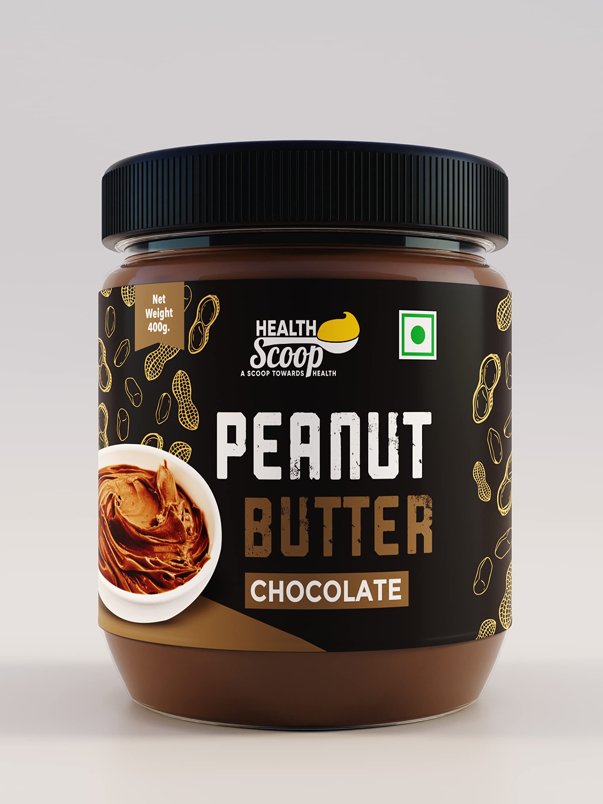 Health Scoop Chocolate Peanut Butter 400 grams (B0B322CPBL) Amazon Price History, Amazon Price Tracker