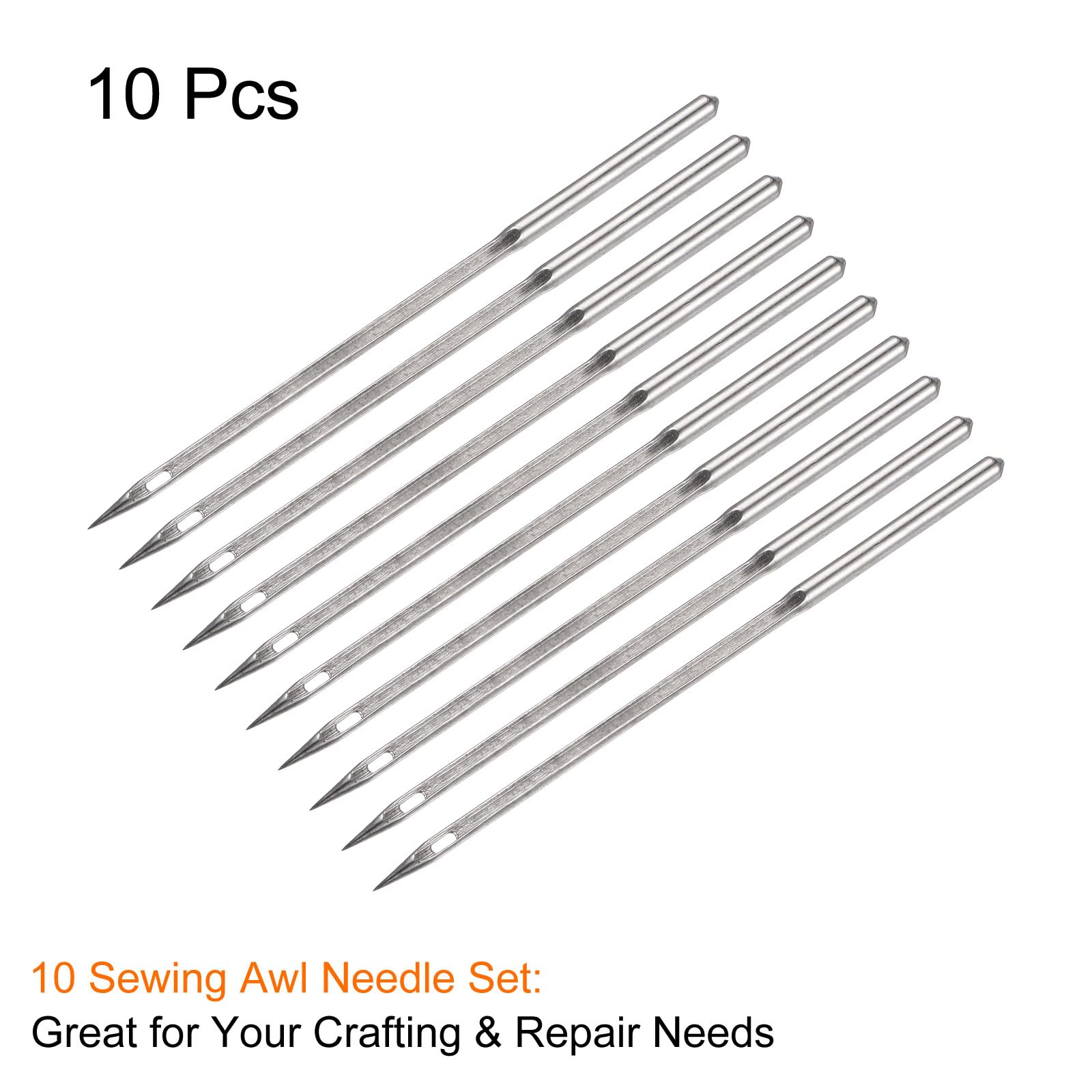 Kit Punteruolo Da Cucito Per Riparazioni – Include Aghi In Acciaio Inox, Filo Resistente E Accessori, Per Pelle, Teloni, Scarpe, Borse, Tende E Tessuti Spessi