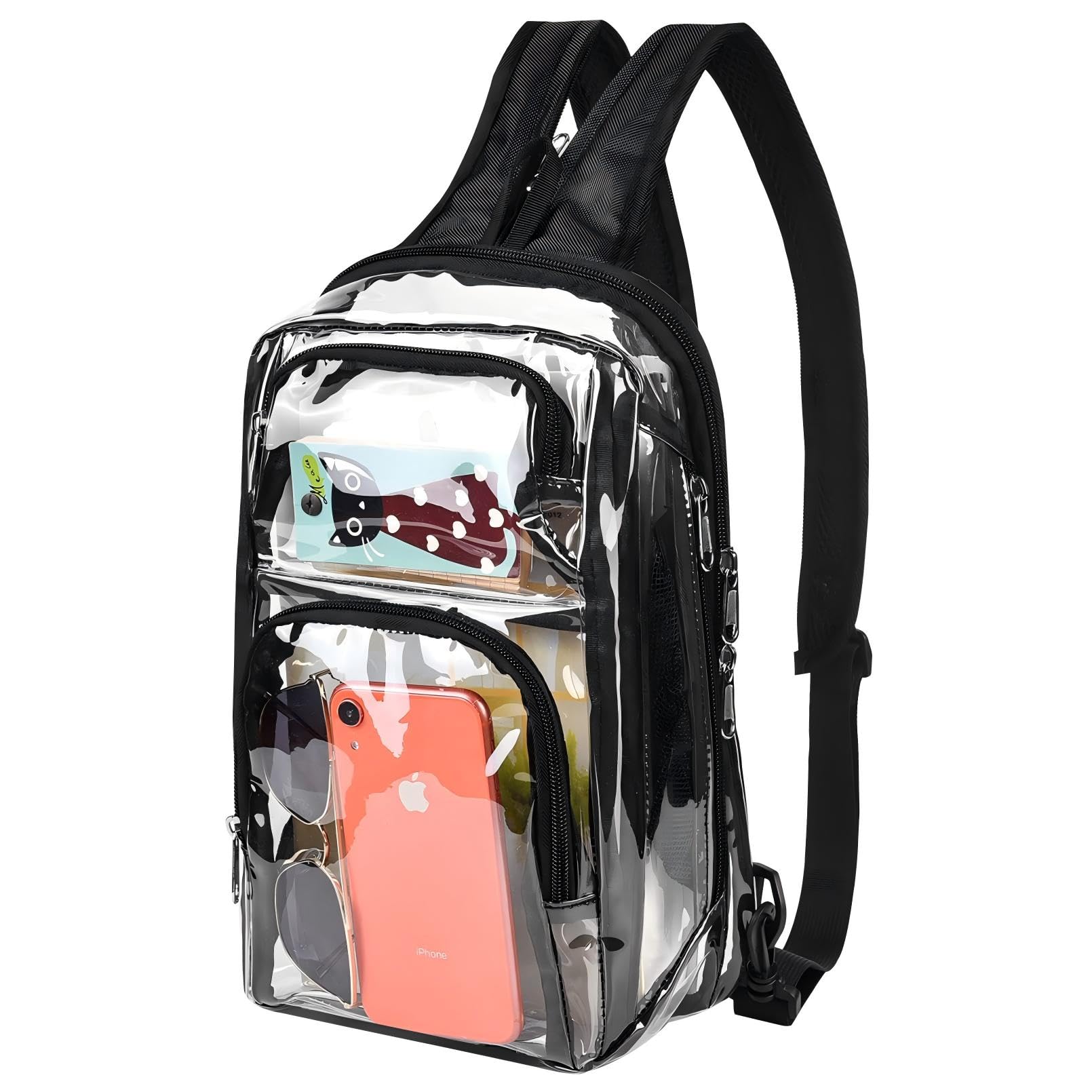 LEEPONE Clear Backpack